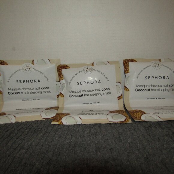 Sephora Coconut Hair sleeping mask x 3 - Picture 1 of 4